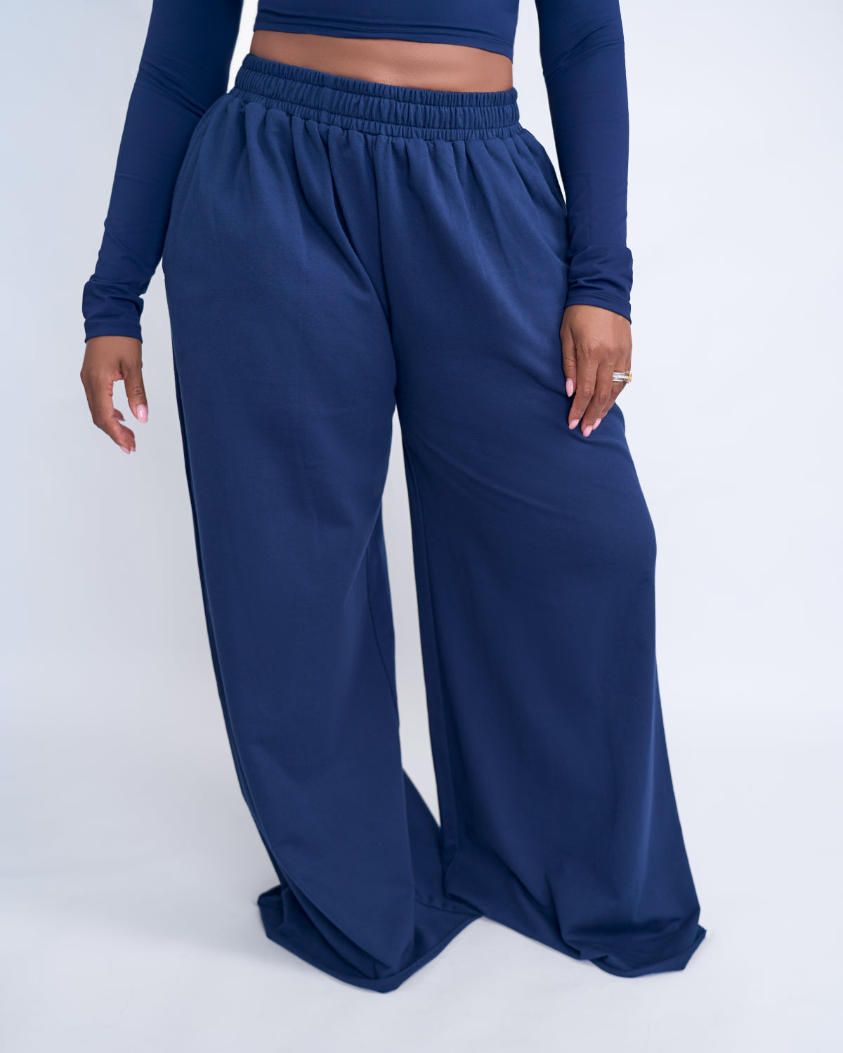BP Basic Sweat Pants - Navy Blue