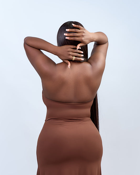 BP Basic Halter Top - Brown