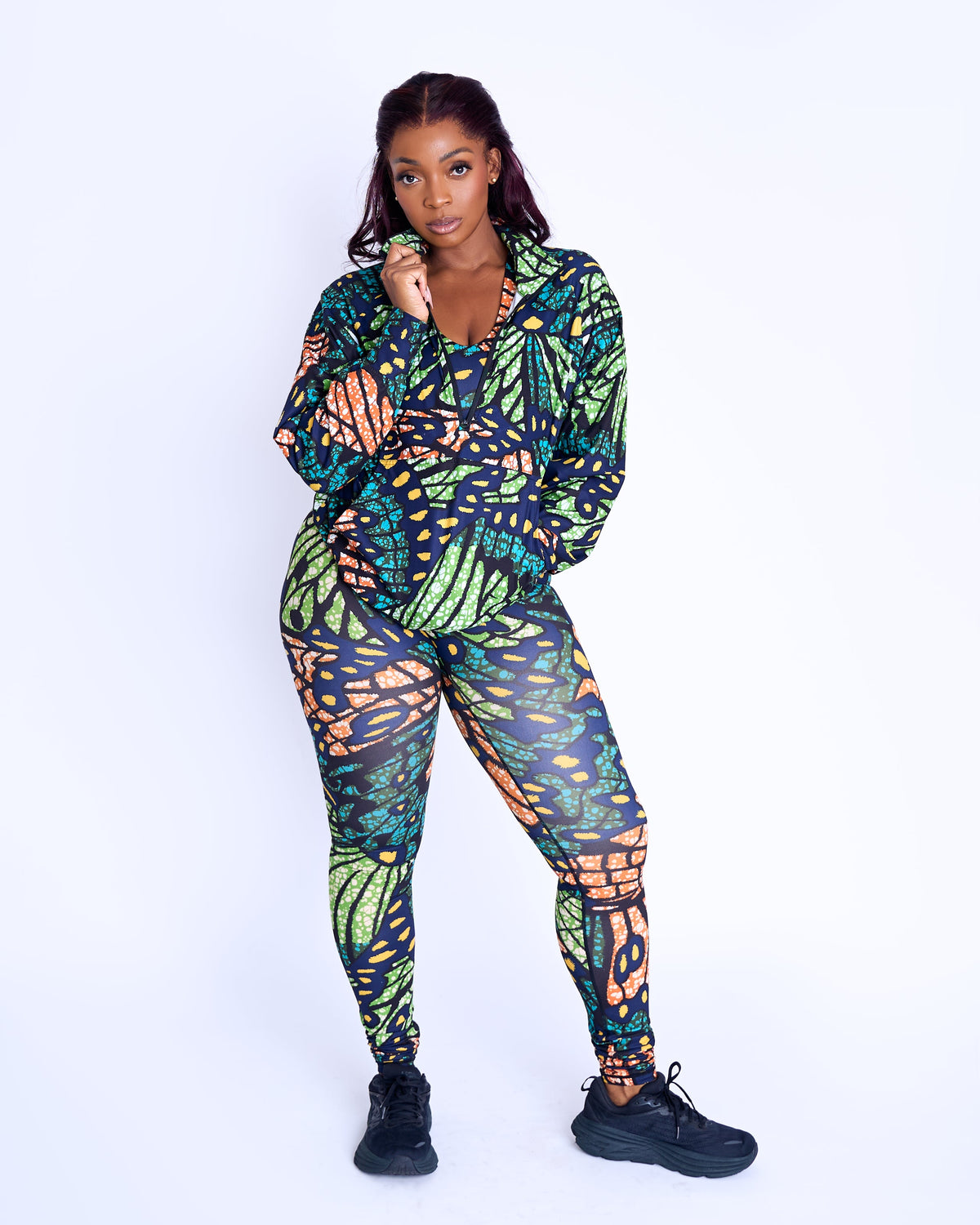 Butterfly Half Zip Jacket