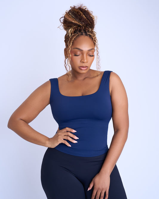 Tank Top - Navy Blue