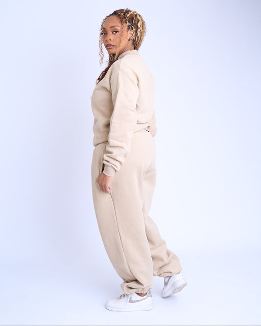 Joggers Set - Nude