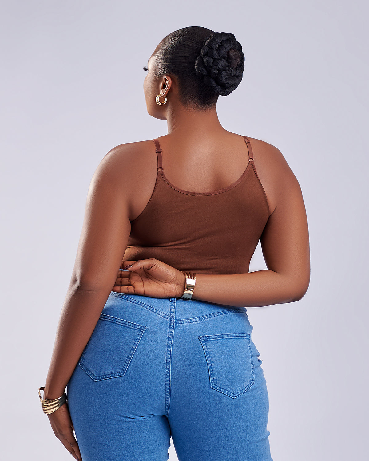 BP Basic Body Shaper Tank - Brown
