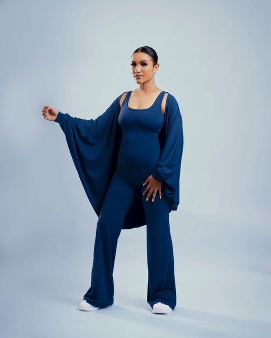 Waterfall Jacket - Navy Blue