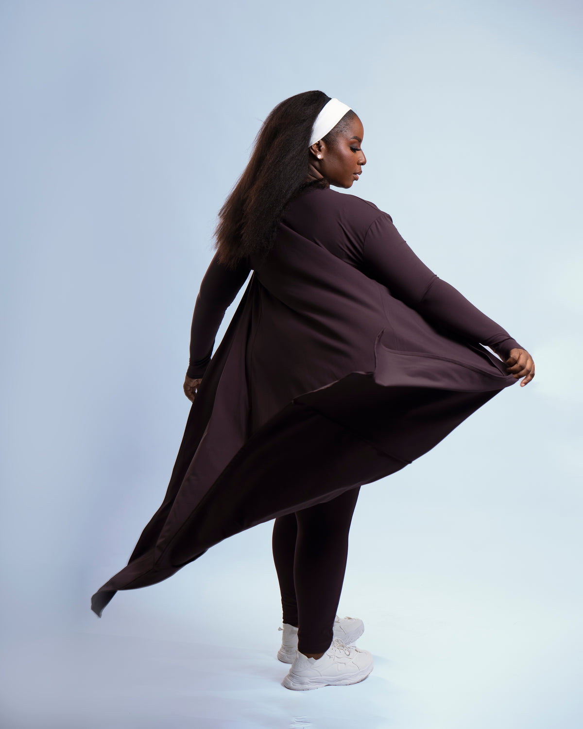 Cover-Up Jacket - Plum