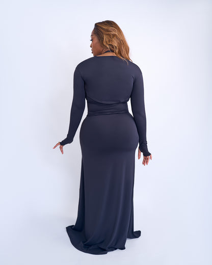 BP Basic Maxi Skirt - Black