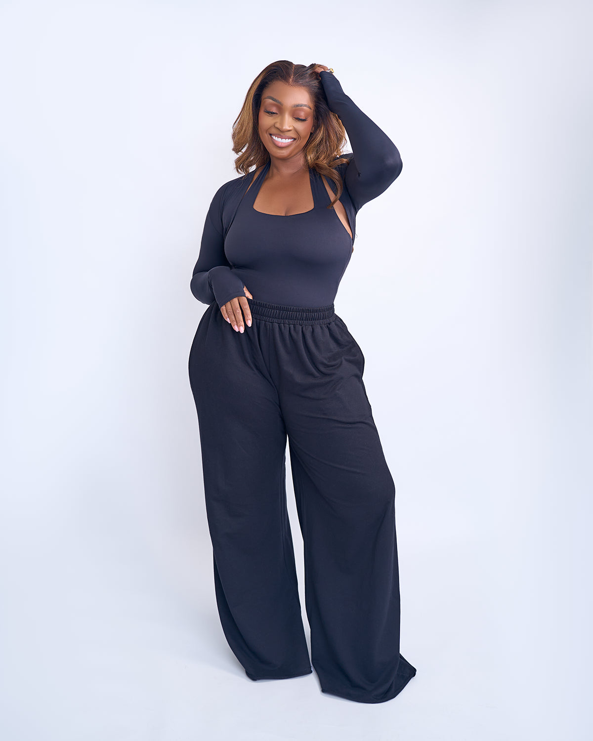 BP Basic Halter Top - Black