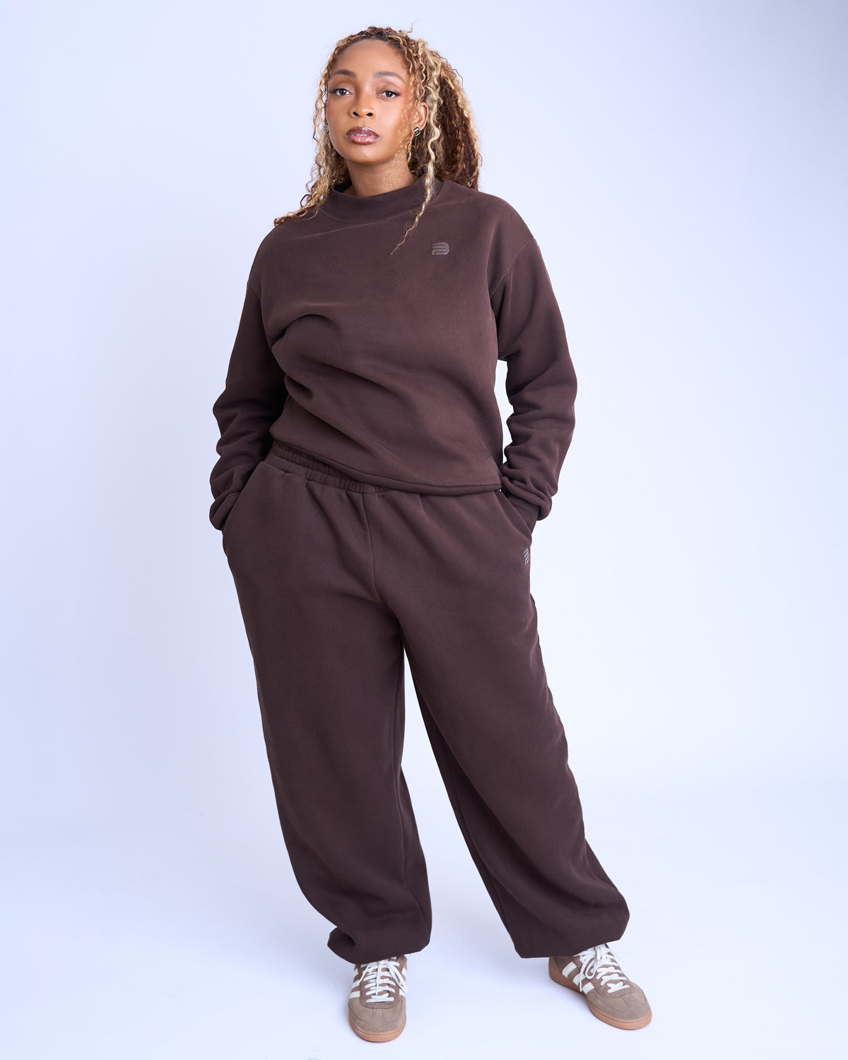 Joggers Set - Brown