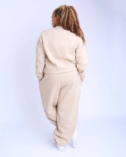 Joggers Set - Nude