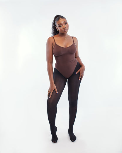 Essential Bodysuit - Brown