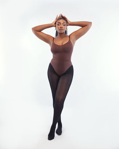 Essential Bodysuit - Brown