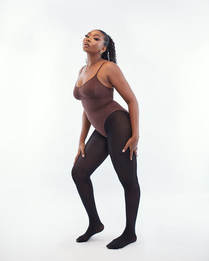 Essential Bodysuit - Brown