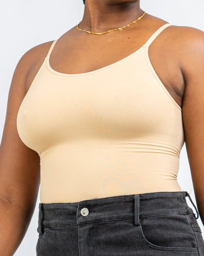 BP Basic Body Shaper Tank - Nude
