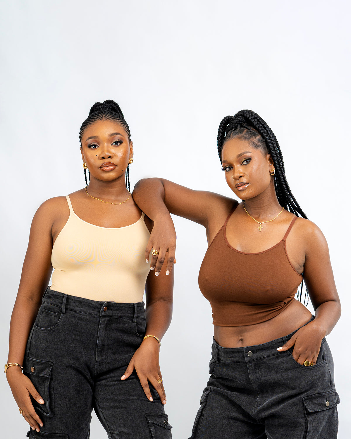 BP Basic Body Shaper Tank - Nude