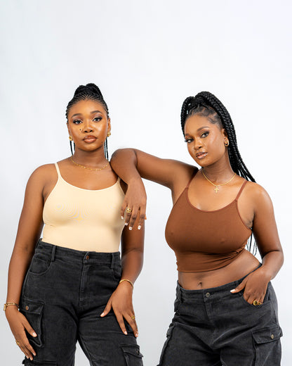 BP Basic Body Shaper Tank - Nude