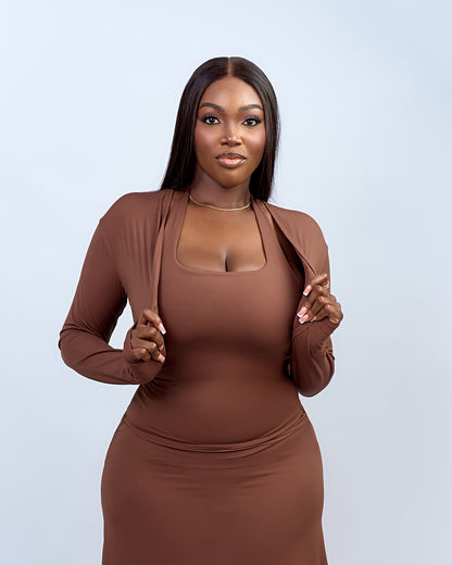 Ballerina Sleeve - Brown