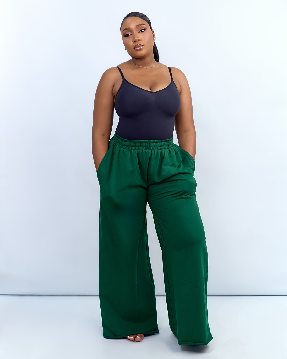 BP Basic Sweat Pants - Dark Green