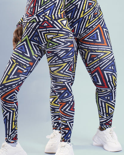 Rainbow Athletic Leggings